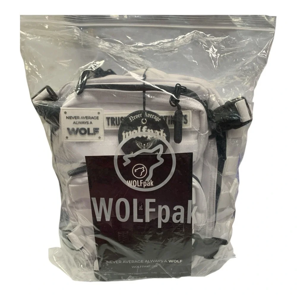 WOLFPAK 9L BACKPACK MINI POLAR WHITE NWT